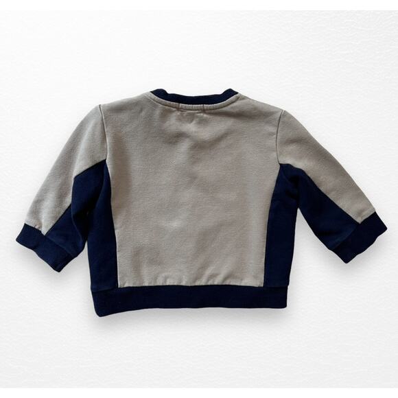 miles the label. Organic Bowling Sweatshirt, 6 Months - Picture 7 of 7